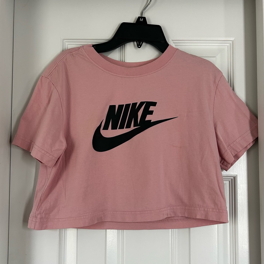 Pink Nike Crop Top